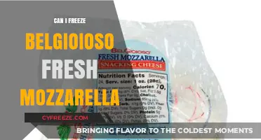 Can I Freeze Belgioioso Fresh Mozzarella: A Comprehensive Guide