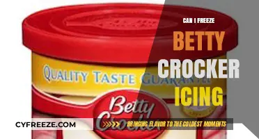 Sweet Success: The Ultimate Guide to Freezing Betty Crocker Icing