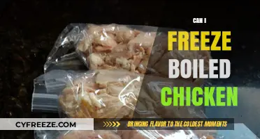Boiled Chicken Freezing Guide: Tips for Safe Storage