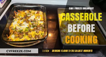 Freeze Your Breakfast Casserole: A Pre-Cooking Guide