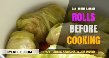 Freezing Cabbage Rolls: A Convenient Cooking Hack Explored