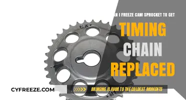 Freezing Cam Sprocket for Timing Chain Replacement: A DIY Guide
