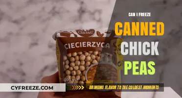 Chill Those Chickpeas: A Guide to Freezing Canned Legumes