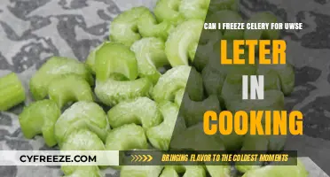 Reviving Freshness: The Ultimate Guide to Freezing Celery for Future Cooking