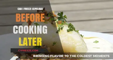 Freezing Cepelinai: A Convenient Cooking Hack for Later