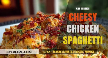 Freezing Cheesy Chicken Spaghetti: A Delicious Make-Ahead Meal