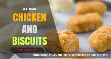 Freezing Chicken and Biscuits: A Handy Guide for Meal Prep