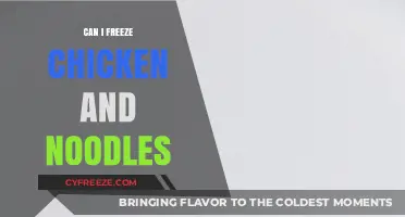 Freezing Chicken and Noodles: A Complete Guide