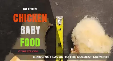 Safely Freezing Homemade Chicken Baby Food: A Complete Guide