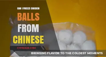 Freezing Chinese Chicken Balls: A Handy Guide for Leftovers