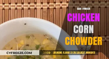 Freezing Chicken Corn Chowder: A Handy Guide for Leftovers