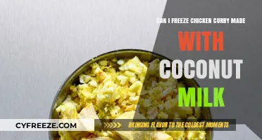 Freezing Chicken Curry with Coconut Milk: A Handy Guide