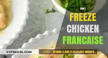 Freezing Chicken Francaise: A Handy Guide for Meal Prep