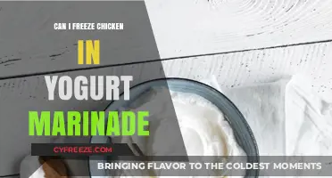Yogurt Marinade Magic: Freezing Chicken for Flavorful Meals
