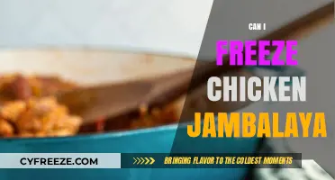 Freezing Chicken Jambalaya: A Handy Guide for Meal Prep