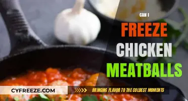 Freezing Chicken Meatballs: A Handy Guide for Meal Prep