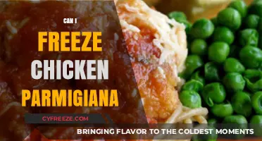Freezing Chicken Parmigiana: A Complete Guide