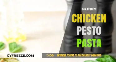 Pesto Pasta Perfection: Can You Freeze Chicken Pesto Pasta?