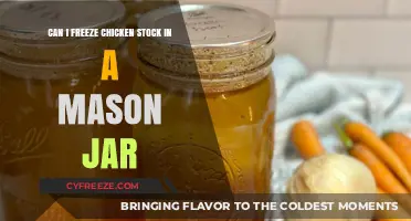 Preserve Your Homemade Chicken Stock: A Mason Jar Freezing Guide