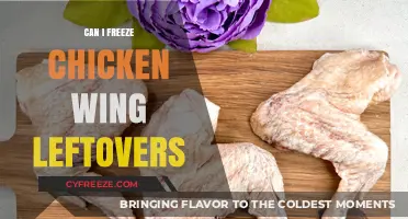 Smart Storage: Freezing Chicken Wing Leftovers for Later Delight