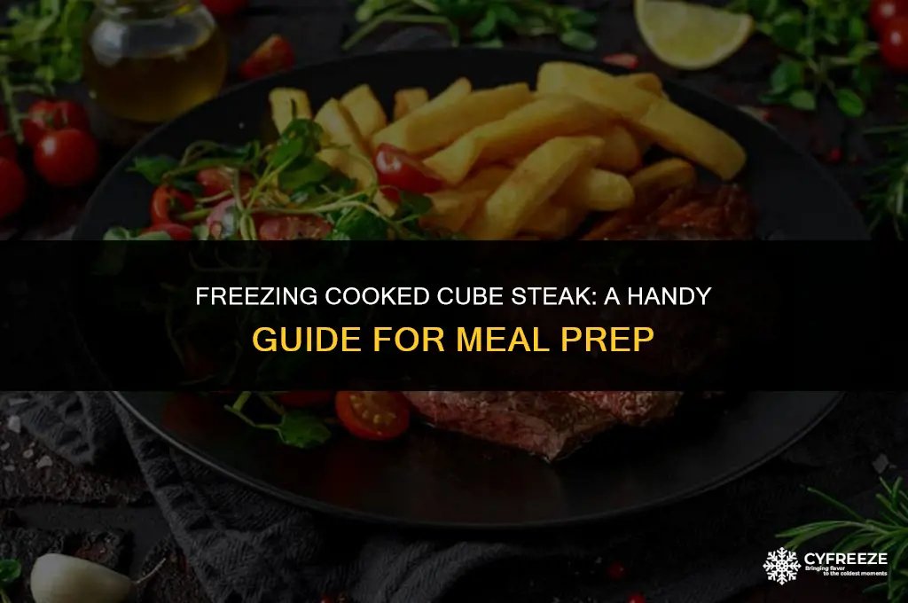 can i freeze cook cube steak