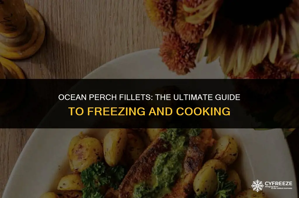 can i freeze cook ocean perch fillets