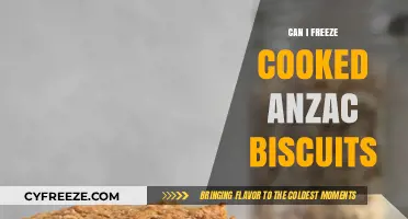 Preserve the Anzac Spirit: Freezing Cooked Biscuits for Later Enjoyment
