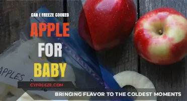 Freezing Cooked Apples for Babies: A Handy Guide