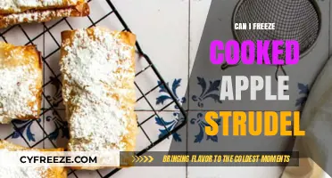 From Oven to Freezer: The Ultimate Guide to Freezing Cooked Apple Strudel