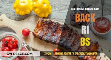 Delicious Baby Back Ribs: Freezing Cooked Ribs for Later Enjoyment