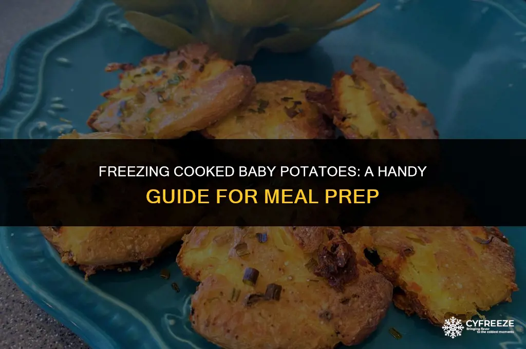 can i freeze cooked baby potatoes