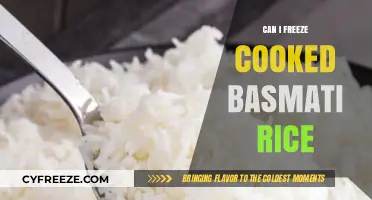 Freezing Cooked Basmati Rice: A Handy Guide for Meal Prep