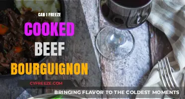 Freezing Cooked Beef Bourguignon: A Handy Guide