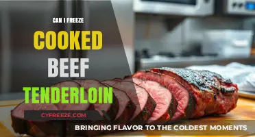 Freezing Cooked Beef Tenderloin: A Complete Guide