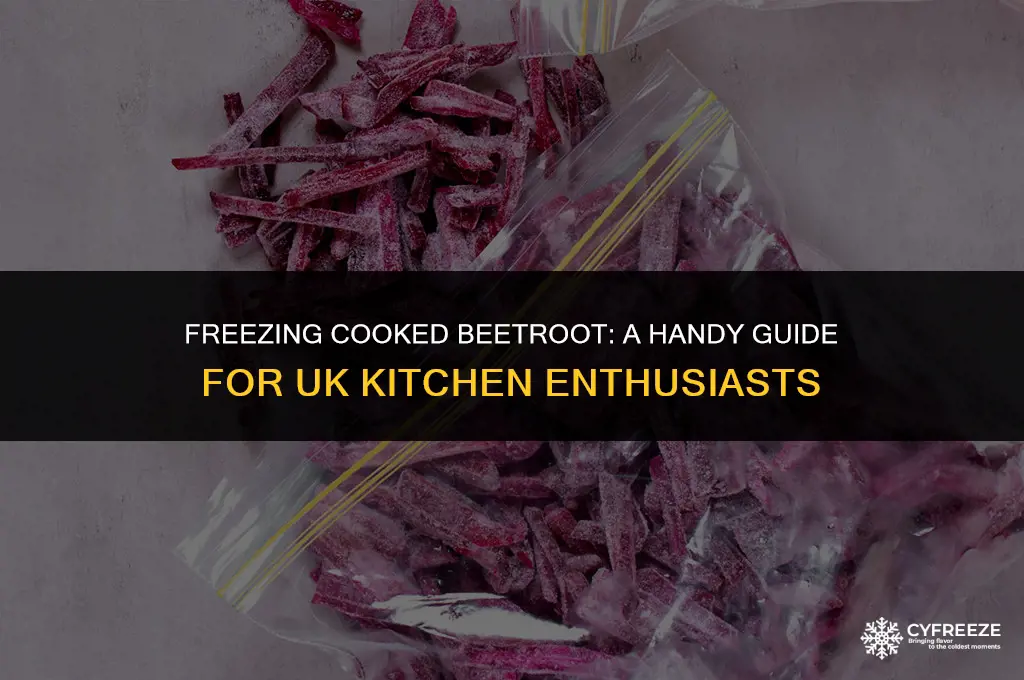 can i freeze cooked beetroot uk