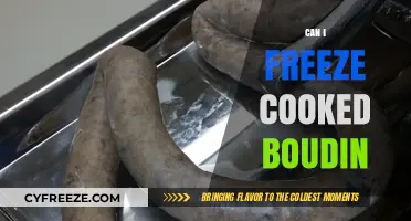 Savoring Boudin: The Ultimate Guide to Freezing Cooked Boudin