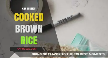 Freezing Cooked Brown Rice: A Handy Guide for Meal Prep