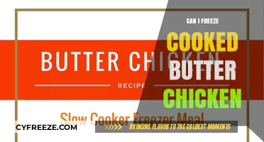 Freezing Cooked Butter Chicken: A Handy Guide for Leftovers
