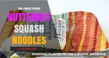 Freezing Cooked Butternut Squash Noodles: A Handy Guide
