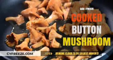Mushroom Magic: Freezing Cooked Button Mushrooms for Later Use