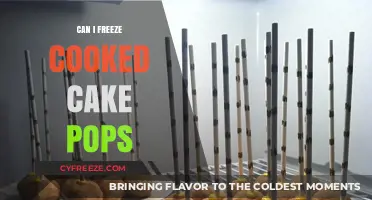Sweet Treats Storage: Freezing Cooked Cake Pops for Later