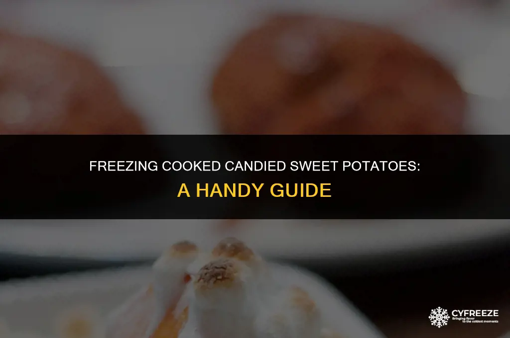 can i freeze cooked candied sweet potatoes
