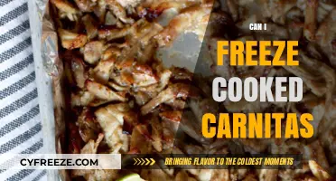 Freezing Cooked Carnitas: A Handy Guide for Food Lovers