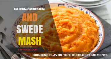 Freezing Cooked Carrot and Swede Mash: A Handy Guide