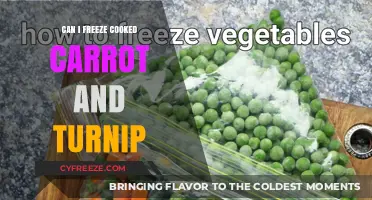 Preserving Nutrition: Freezing Cooked Carrots and Turnips Made Easy
