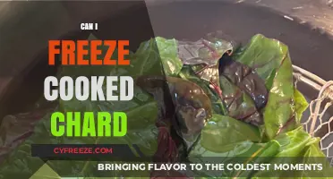 Preserve Your Greens: The Ultimate Guide to Freezing Cooked Chard