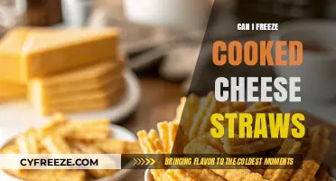 Freezing Cooked Cheese Straws: A Handy Guide for Snack Lovers
