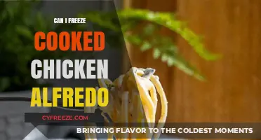 Freezing Cooked Chicken Alfredo: A Handy Guide for Meal Prep