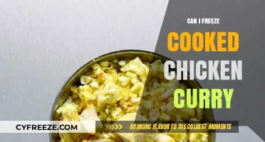 Freezing Cooked Chicken Curry: A Handy Guide for Meal Prep