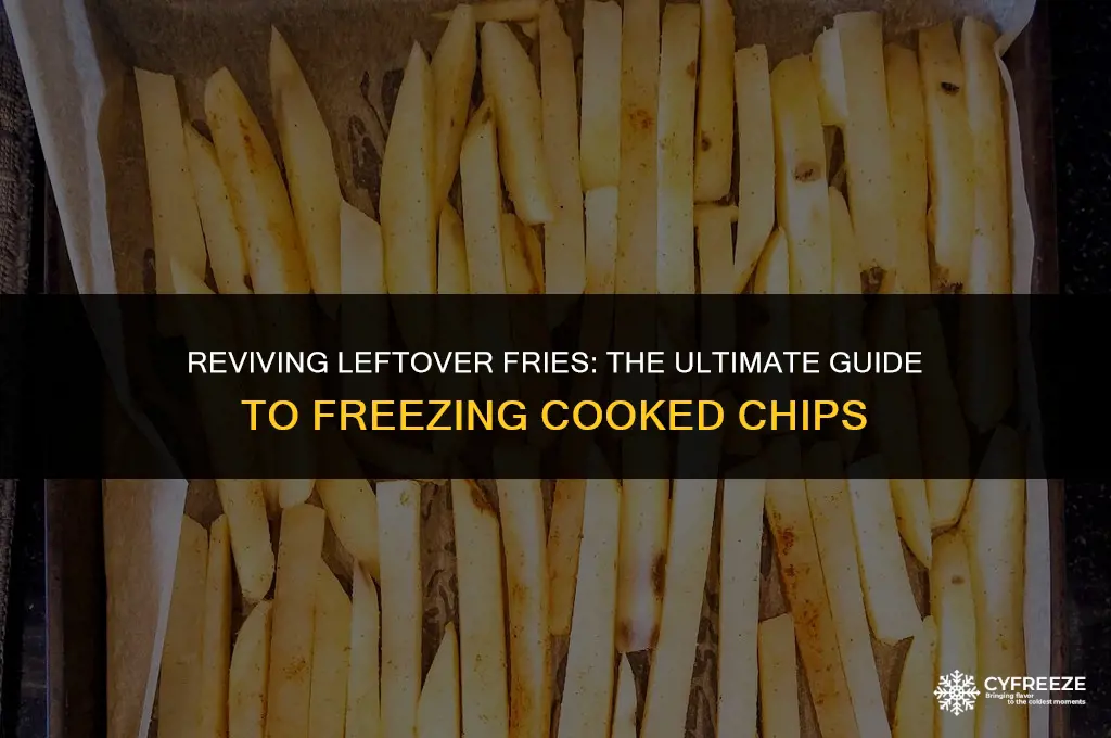 can i freeze cooked chips
